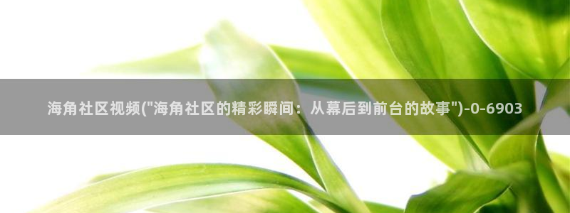 top海角社区：海角社区视频(\